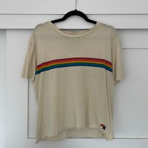 Aviator Nation Striped Tee